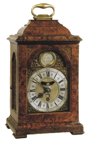 David Hubert, London  Bracket Clock